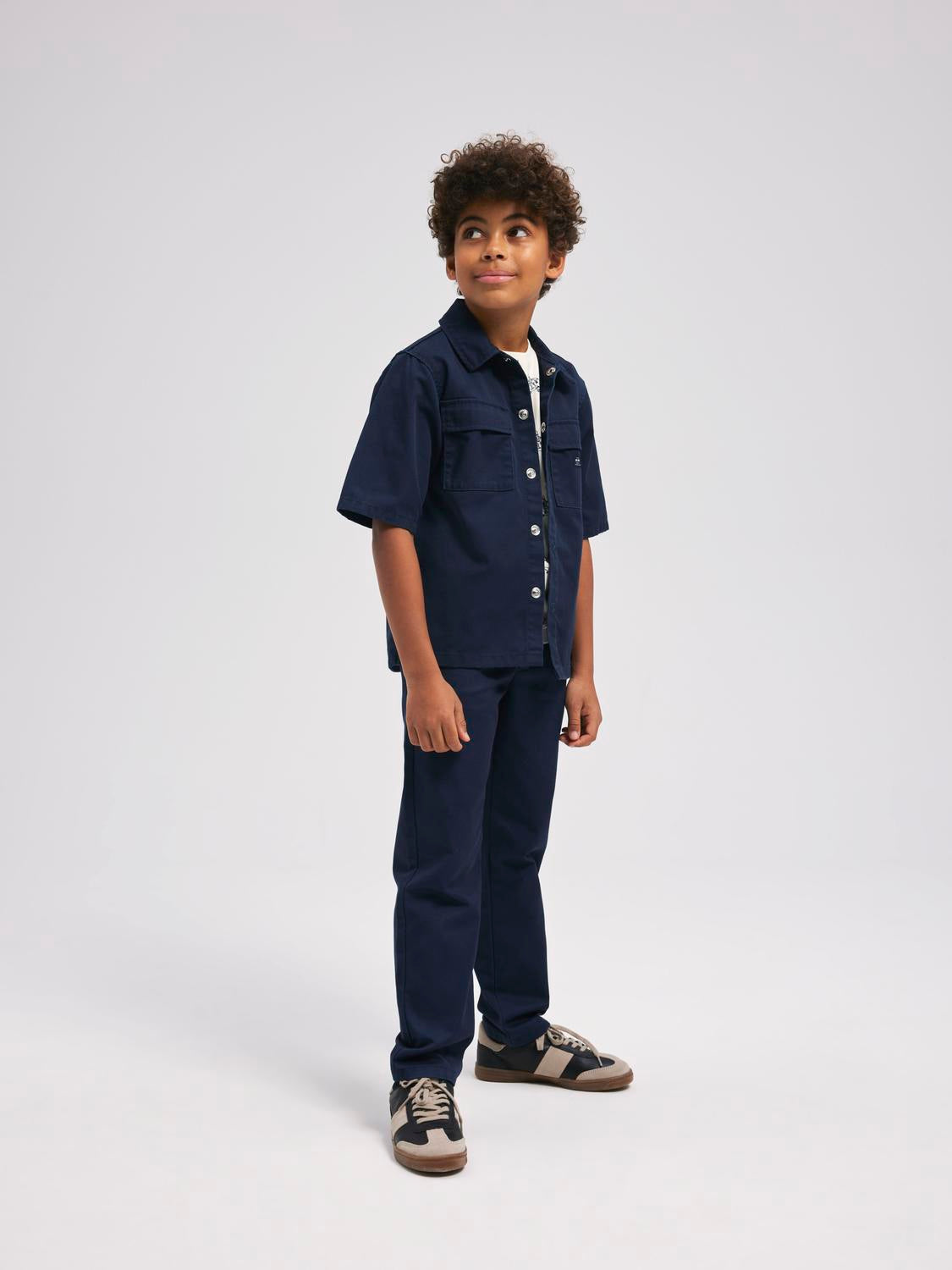 NKMRYAN Trousers - Dark Sapphire
